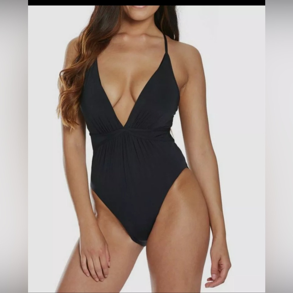 New BCBGMaxAzria Size 4 Black Bathing Suit